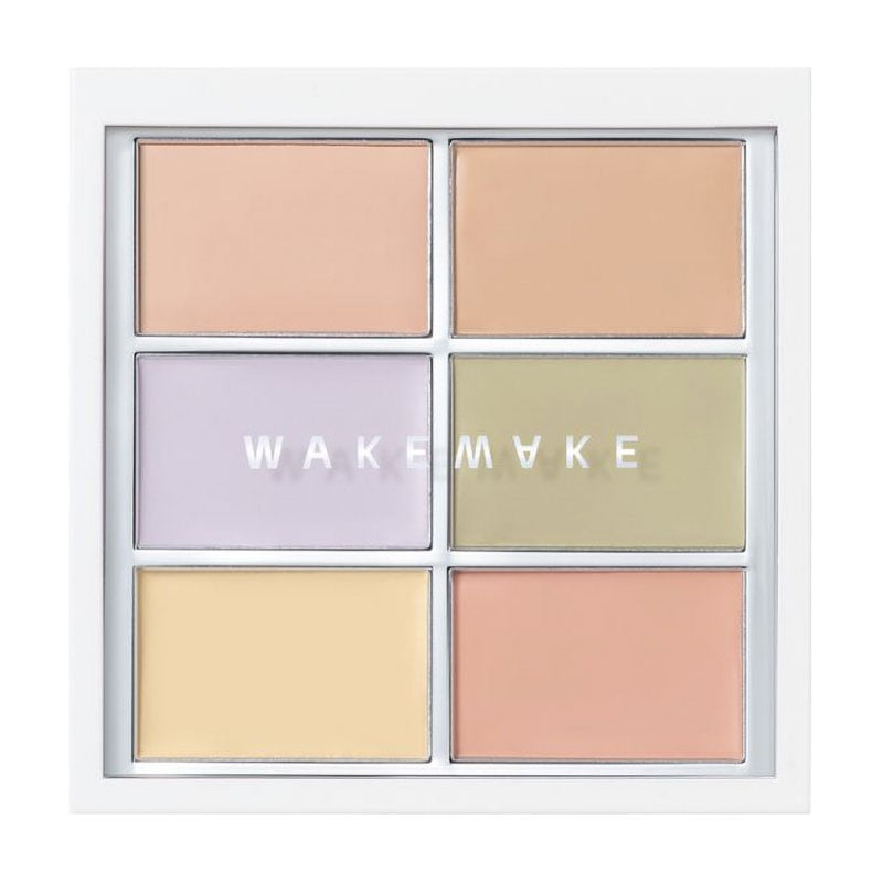 Палетка консилерів для обличчя WAKEMAKE Defining Cover Conceal-Fit Palette 01 Light, 6 г