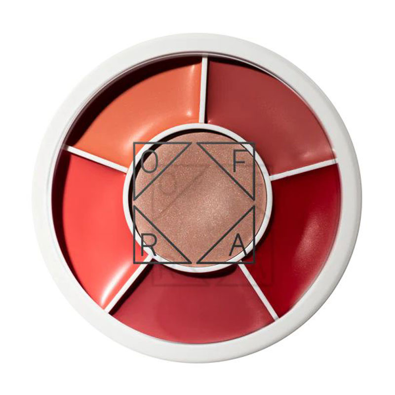 Палетка помад для губ OFRA Rainbow Lips, Tropicana, 7 г