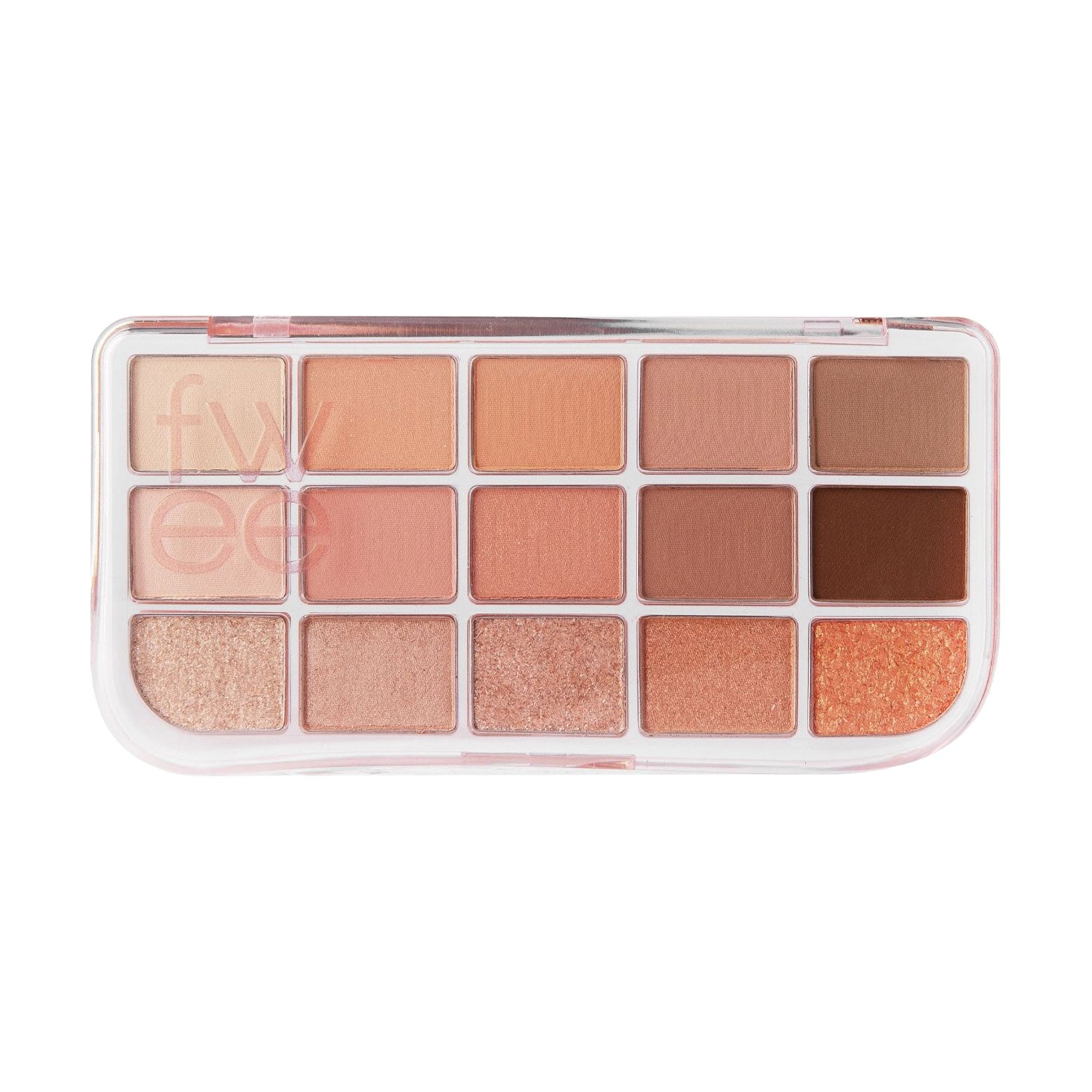 Палетка тіней для повік fwee More Mood Eyeshadow Palette 02 More Than Coral, 12 г